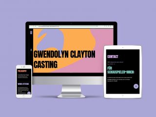 GWENDOLYN CLAYTON CASTING - WEBDESIGN